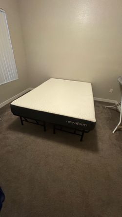 Full size mattress and frame