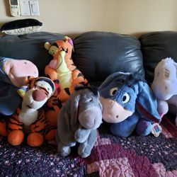 Disney Eeyore And Tigger Stuffed toys