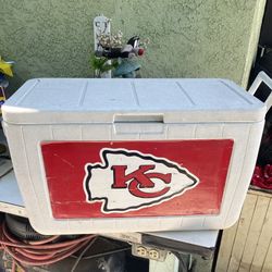 Kansas City Chiefs Colman Ice Chest And Various Swim Goggles