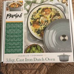 Parini 3.8 Qt Cast Iron Dutch Oven