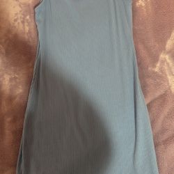 Light Blue Medi Dress 