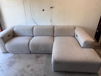 Small sectional, L shaped