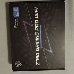 MSI Z790 Gaming Pro Wifi LGA 1700 SATA 6Gb/s DDR5 ATX (280) Motherboard (Intel)