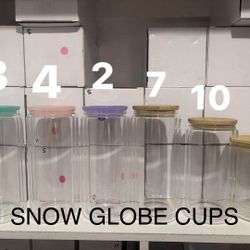 Snow Globe/Cup Sale 
