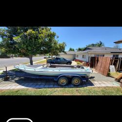 85 Eliminator Openbow 21 Foot With Competition Trailer