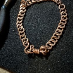 Handmade Copper Cuban Link 🔗 Bracelet ✨