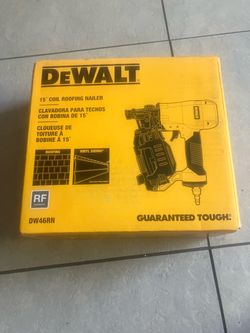 DEWALT 15° COIL ROOFING NAILER (DW46RN)