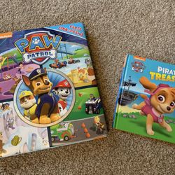 Set Of Paw Patrol Books (both for $8)