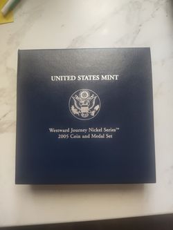 2005 Westward Journey Nickel Series. Coin & Medal Set