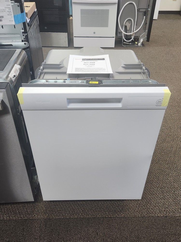 24 in. Built-In Tall Tub Front Control Dishwasher with One Button in White, 60 dBA