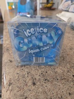 Ice ice squishy cube