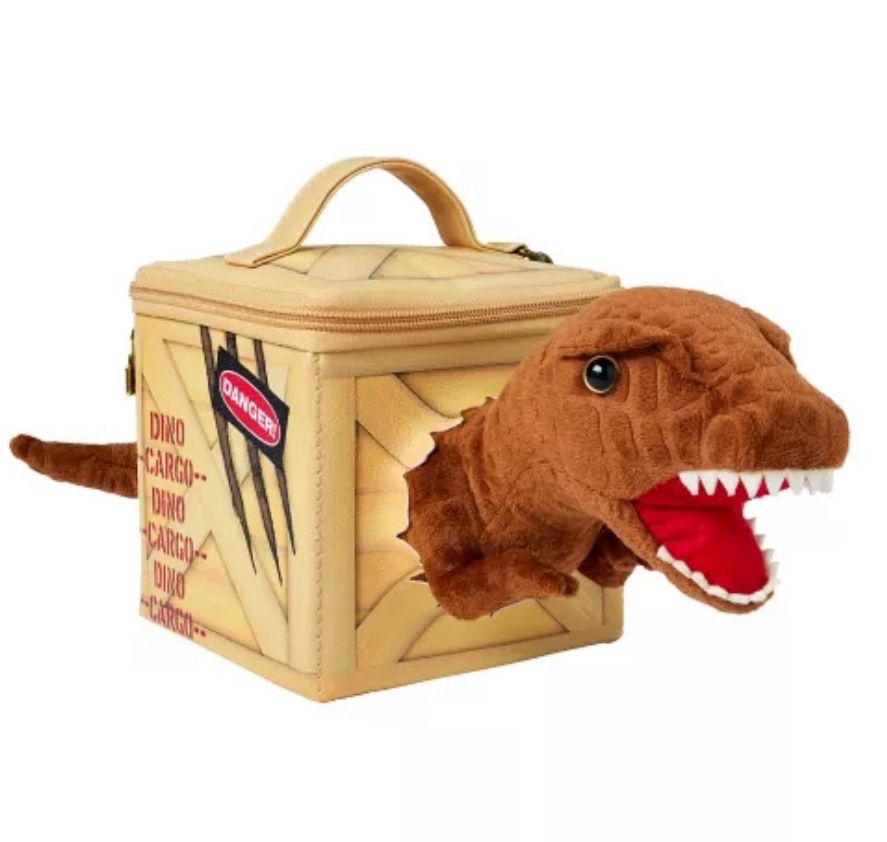 Jurassic Park Crate Wristlet Bag