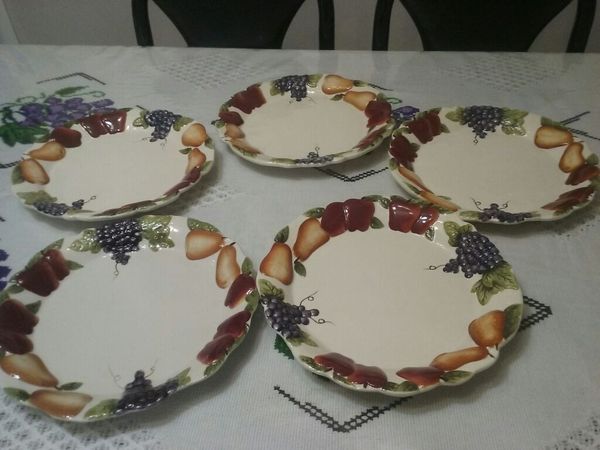 5 Home Interior Fruit Plates For In San Jose Ca Offerup 5 Home Interior Fruit Plates