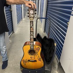 BLUEBERRY ACOUSTIC GUITAR