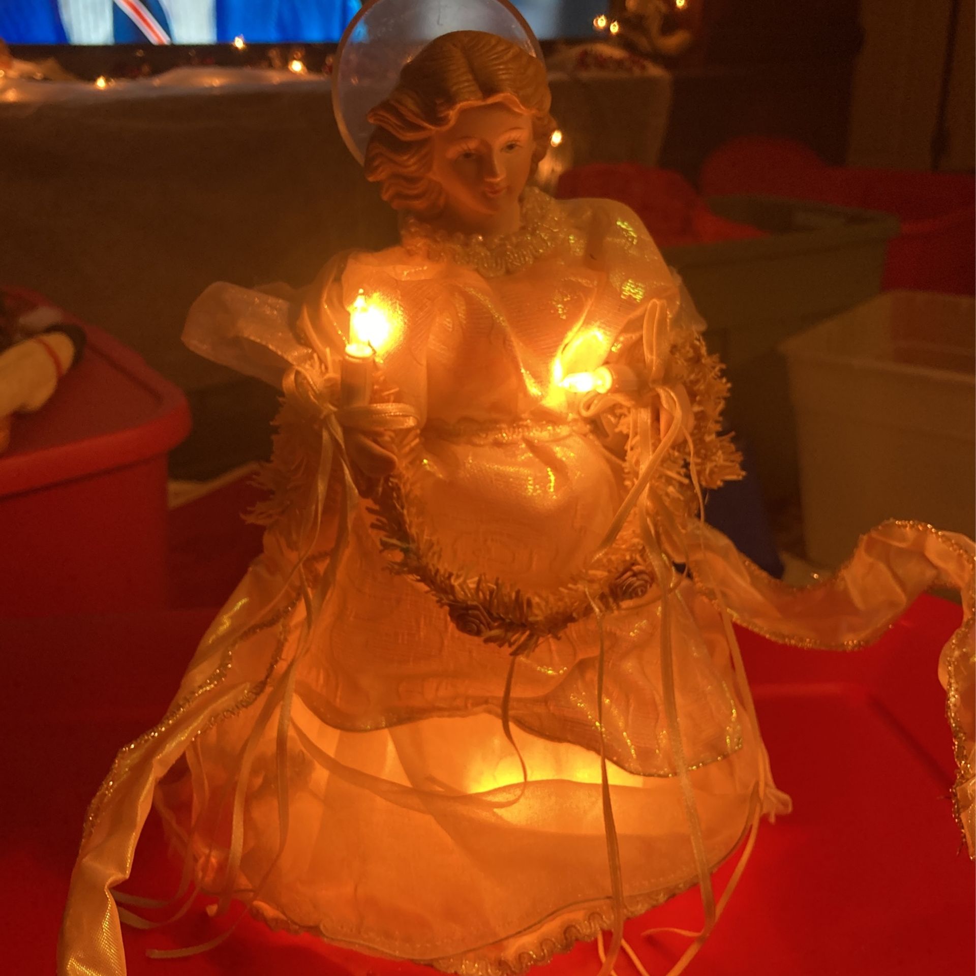 Tree chopper angel