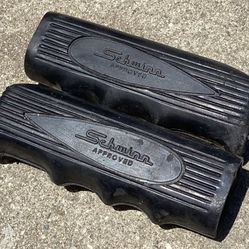 VINTAGE  1960’S SCHWINN APPROVED ORIGINAL BICYCLE BLACK GRIPS