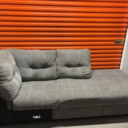 Grey Couch / Pull Out mattress 
