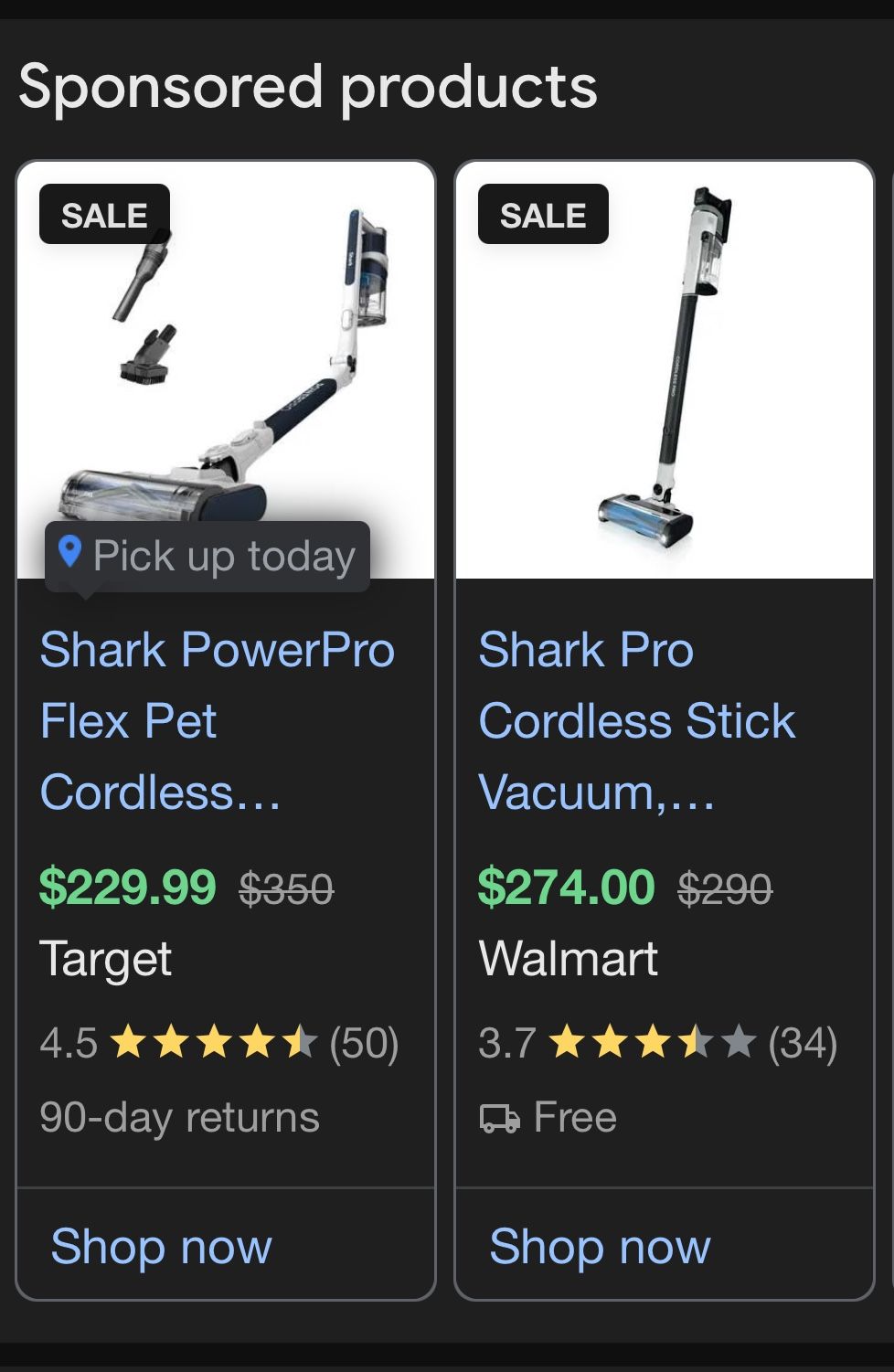 Shark CORDLESS PRO HYPERVELOCITY POWERFUL SUCTION CORDLESS CONVENIENCE