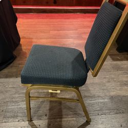 Metal Cushioned Chairs 