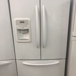 White French Door Refrigerator 