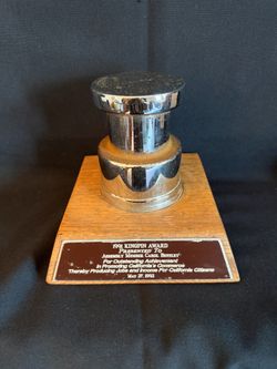 1991 Kingpin Award Presented to Carol Bentley