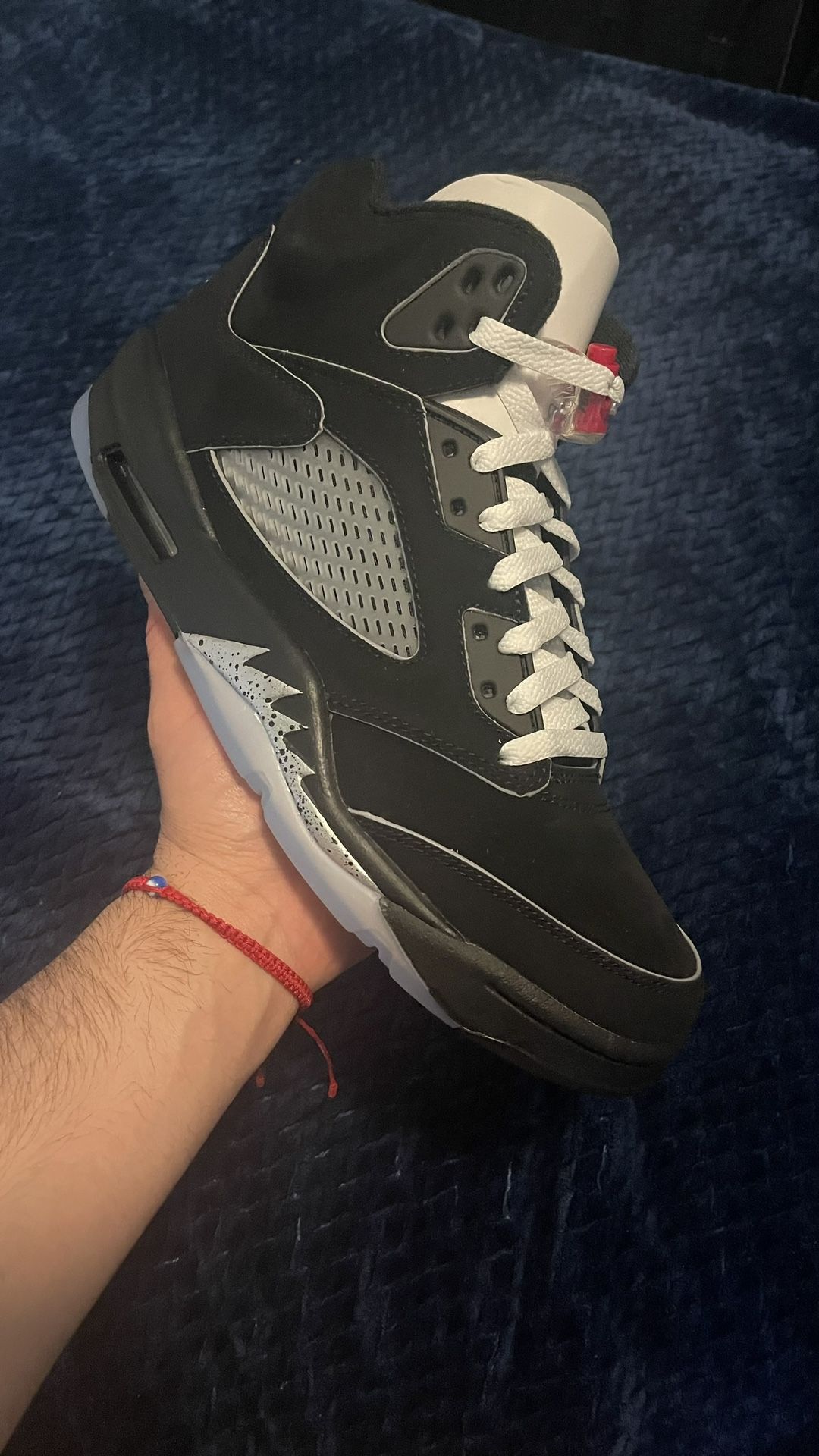 Jordan 5 Black Metallic Size 10 Brand New