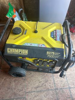 Champion 7500 Watt Portable Generator
