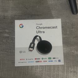 Chromecast ultra $60 Moving Price 