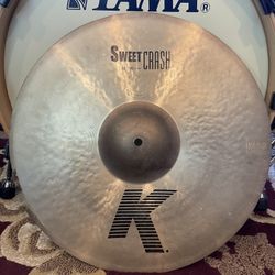 Cracked Zildjian K Sweet 18” Crash 