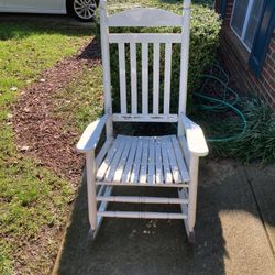 Wood Rocking Chair 
