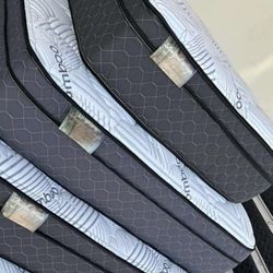 White Bamboo Queen Size Set 