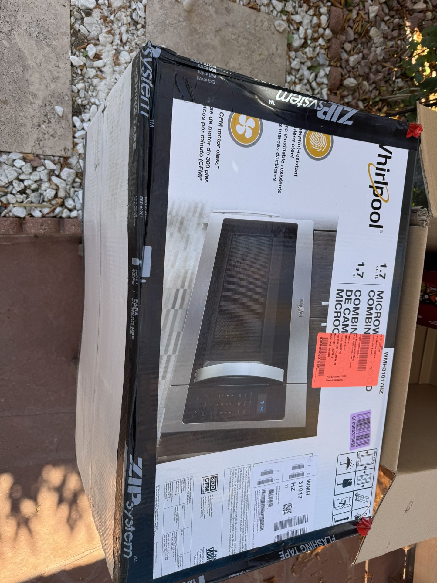 Whirlpool Microwave Brand New