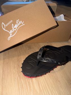 Black Christian louboutin sandals