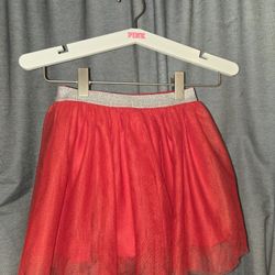 Red Tulle Skirt