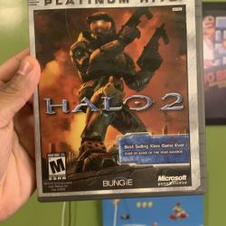 Halo 2 Platinum Hits (Rare)