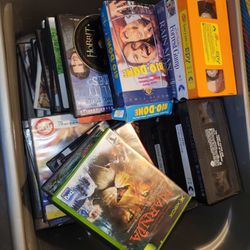 Massive Vhs DVD  Collection 