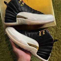 USED Jordan 12 Retro (2019) Chinese New Years Size 9.5 With Box