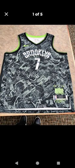 Kevin Durant (#7) Brooklyn Nets Nike Select Series Swingman jersey.