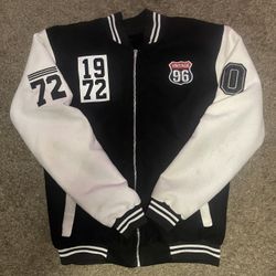 Varsity Jacket W Fur coat 