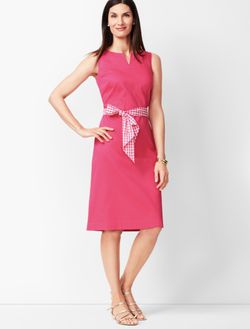 Brand new Womans Talbot brand Pink Textured A-Line Dress Up For Sale  