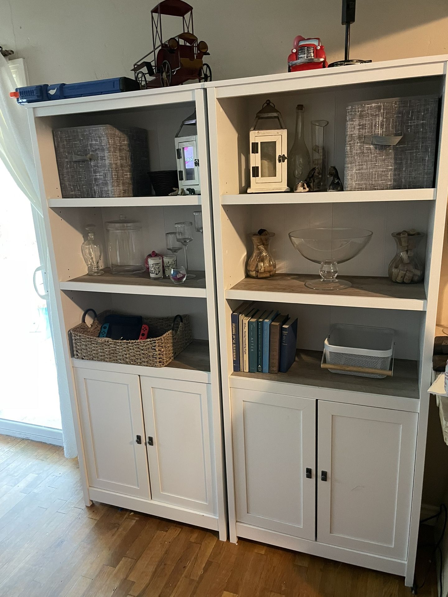 Two Shelves