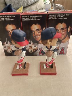 Nolan Ryan No-Hitter Angel Bobblehead