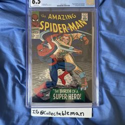 Amazing Spider-Man #42 Cgc 6.5 (Marvel Comics 1966) 1st Mary Jane Watson Face