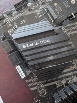 Msi motherboard pro series with rayzen 9 5900x