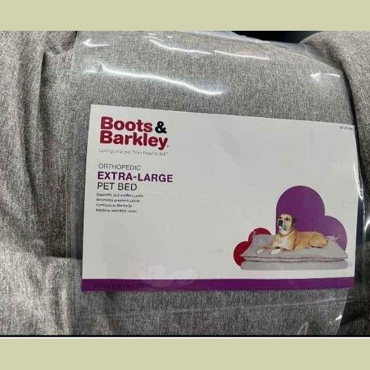 Brand New Boot's & Barkley Extra Large Bed Dog