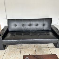 Leather sofa