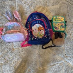 Toddler girl backpack and bags 