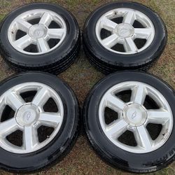 20in Chevy Silverado LTZ Truck wheels 6x5.5 (6x139.7) CHEVY SUBURBAN TAHOE GMC SIERRA