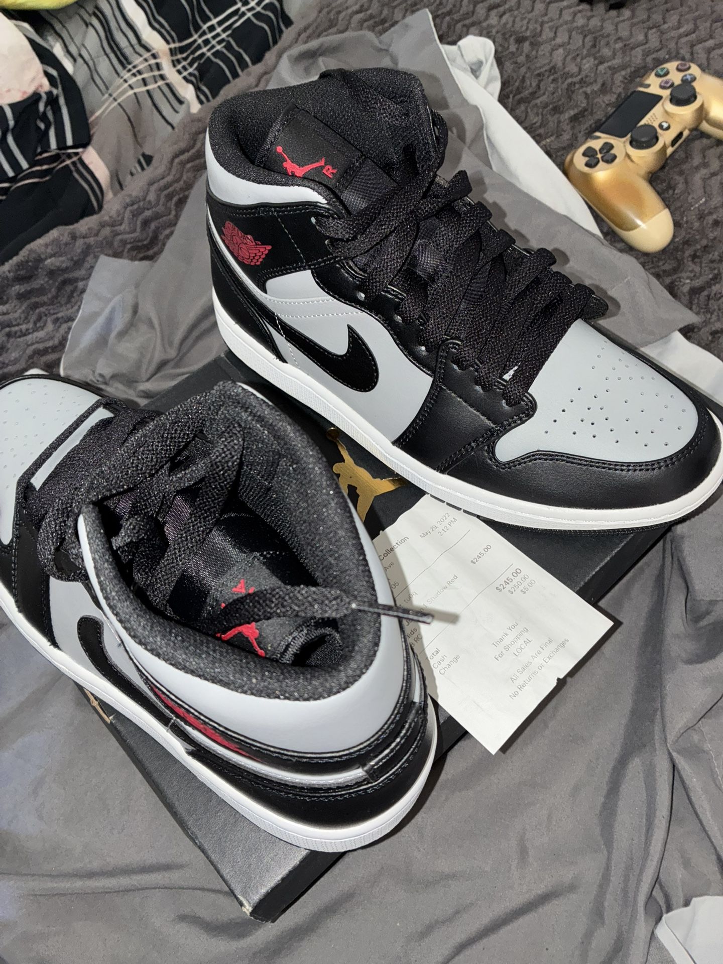 Air Jordan 1 Shadow Red Mid