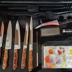 Knife Set + Some Extra Utensils